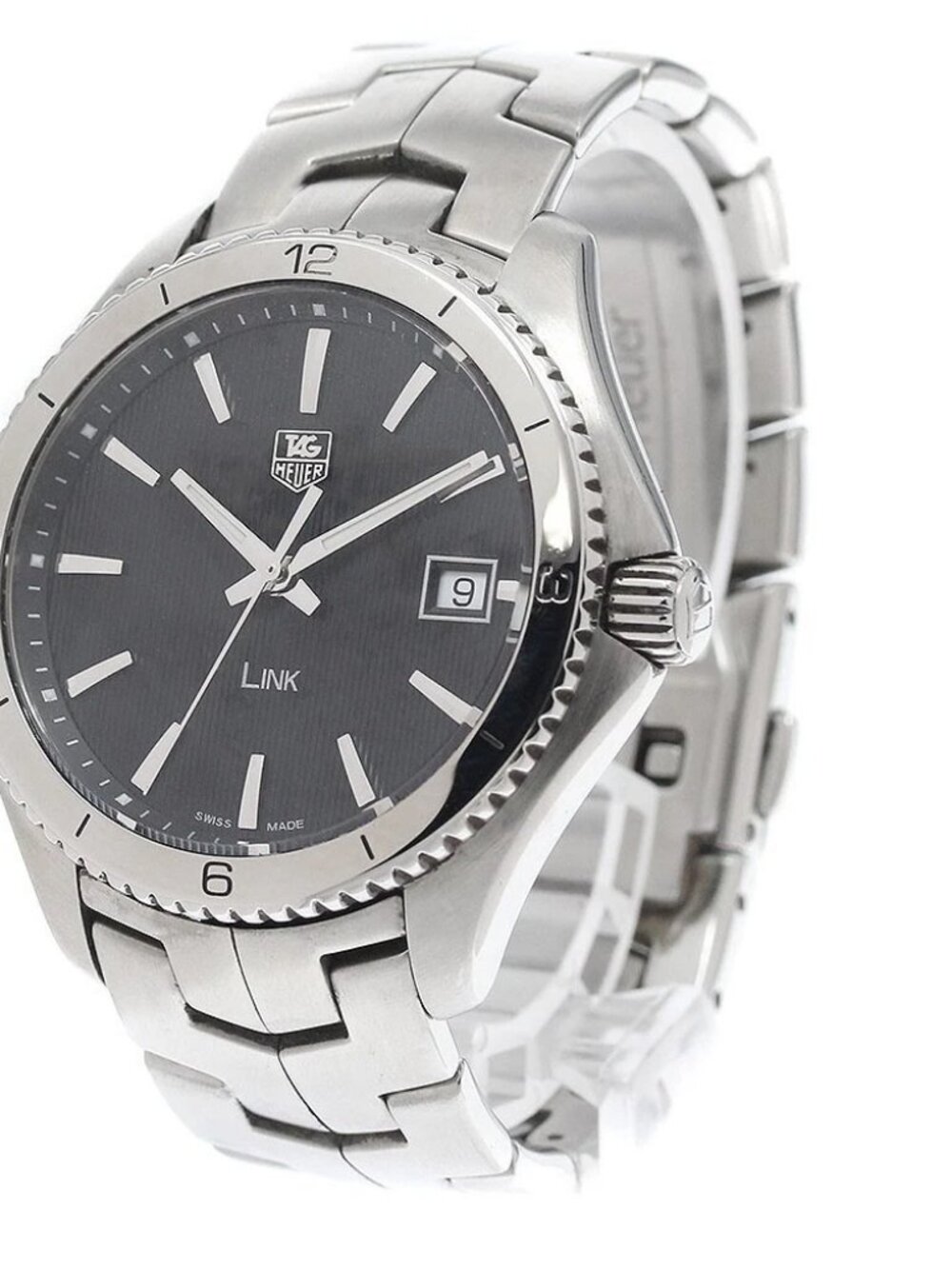 TAG HEUER Link WAT1110 Date black Dial Quartz Men's Watch_946596